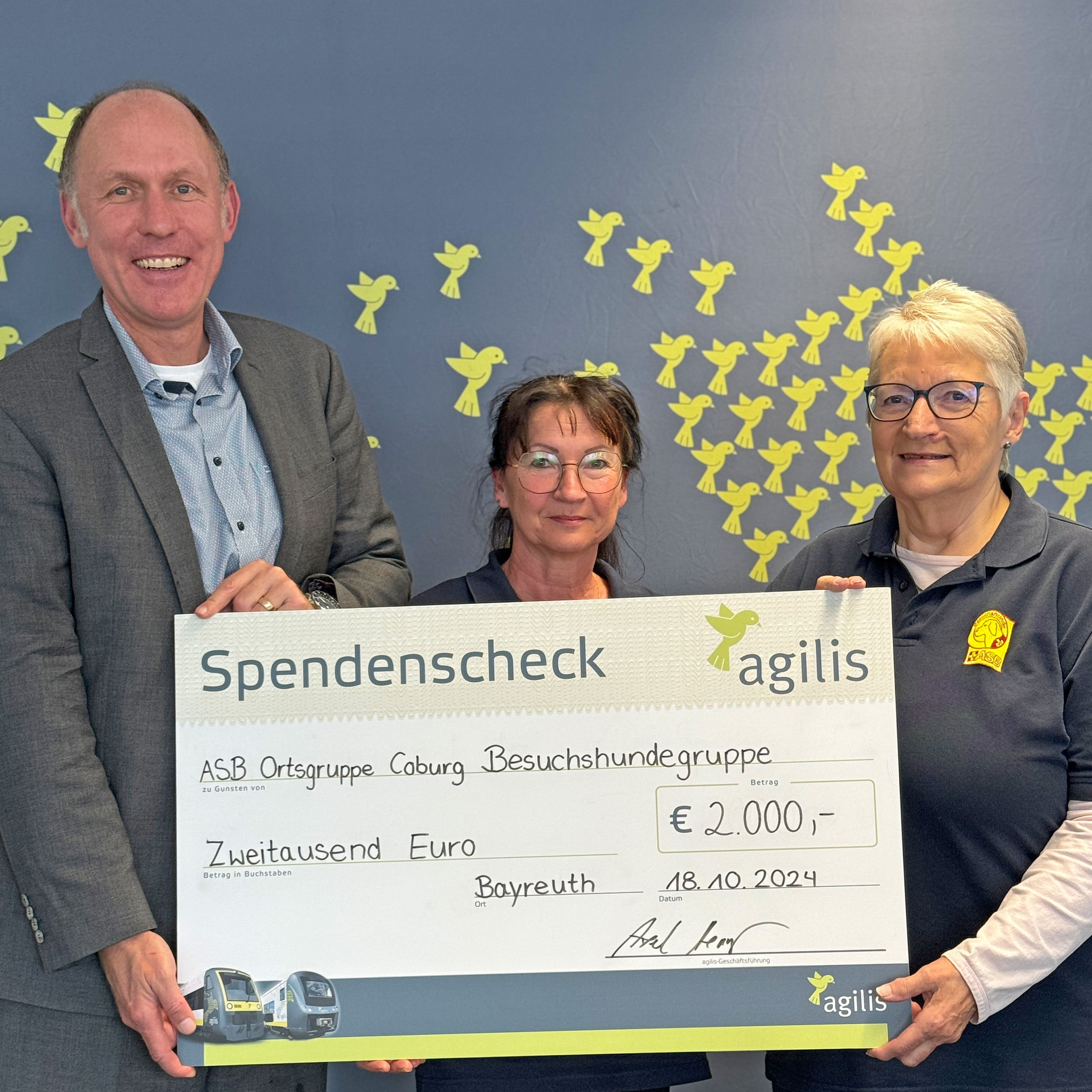 Read more about the article agilis kürt Gewinner des Spendenwettbewerbs 2024 im Netz Nord